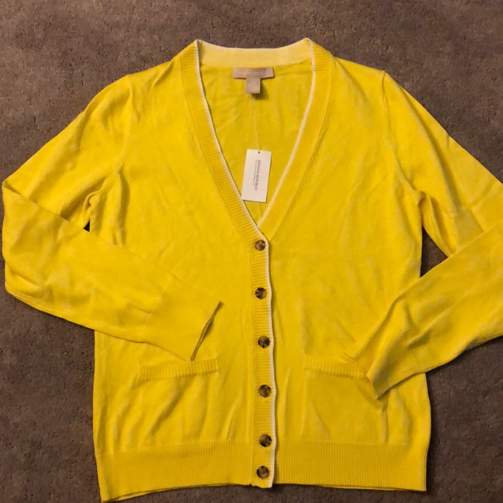 Banana Republic cardigan.